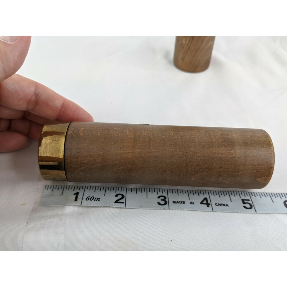 Wooden Salt Pepper Shaker 5.25 Inch - Picture 8 of 8